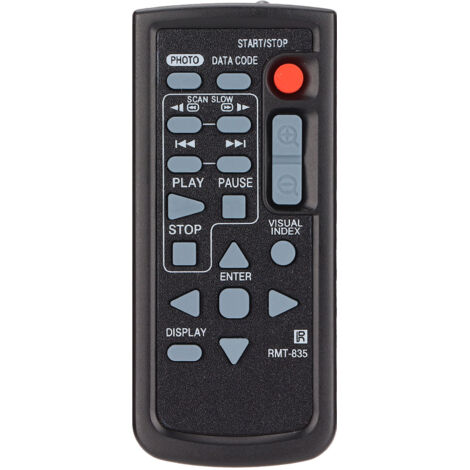 Télécommande de Remplacement RMT835 Compatible avec Caméscopes Sony PJ580E, PJ790E, PJ820E, CX900E, XR350, CX370 et Modèle RMT845 (1/5)