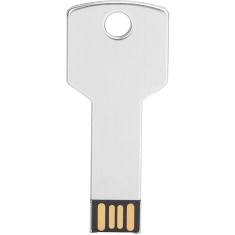 Clé USB en Forme de Clé, Disque Mémoire USB 32 Go Argenté pour Ordinateur (1/5)