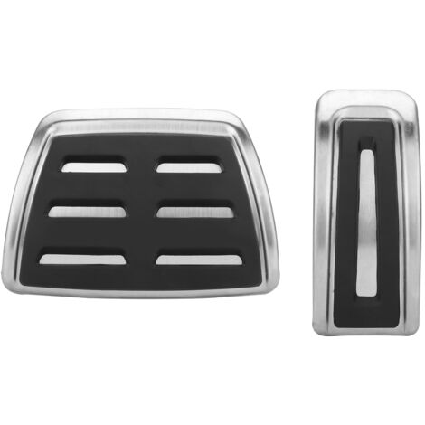 Couvercles de pédales en acier inoxydable pour Audi A1, A3, TT (2 pièces)