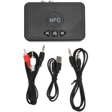 Récepteur Bluetooth 5.0 NFC pour Enceintes Voiture Maison, Adaptateur Stable avec Capteur NFC (1/5)