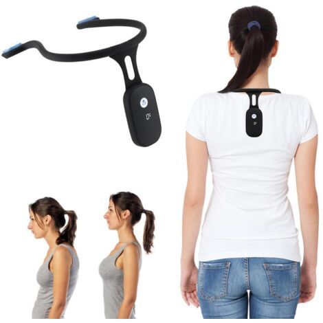 Correcteur de Posture Silicone Rechargeable avec Induction Automatique pour le Cou (1/5)