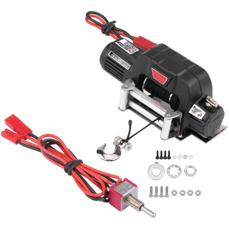 Treuil 1/10 avec Système de Contrôle pour Voiture Tout Terrain RC Traxxas Redcat HSP RC4WD (1/5)