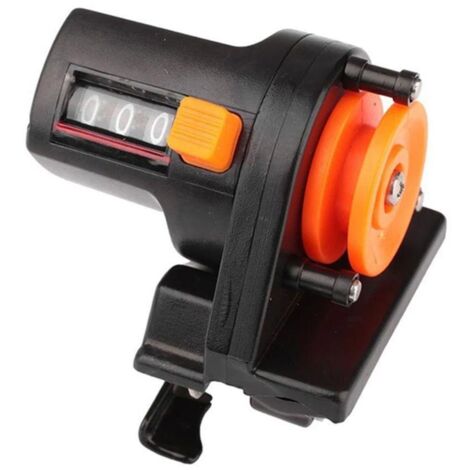Compteur de ligne de pêche portable 0-999m avec indicateur de profondeur et mesureur de longueur de fil (1/5)