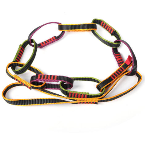 Élingue Daisy Chain en Nylon pour Équipement d'Escalade et Ancrage Personnel (1/5)