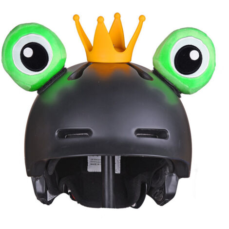 Couronne de Grenouille Mignonne avec Rubans pour Casque de Ski, Moto et Snowboard (1/5)