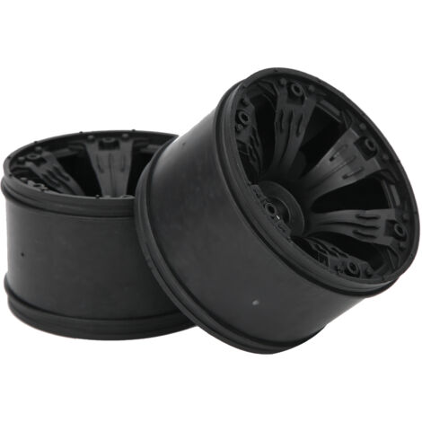 2 Pièces Moyeu de Roue en Plastique 17mm pour Traxxas MAXX 1/10, Adaptateur pour Véhicule RC Tout-Terrain (1/5)
