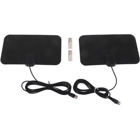 2Pcs Antenne TV Numérique Mini Portable pour Téléviseur HD 4K - Compatible UE/USA (1/5)
