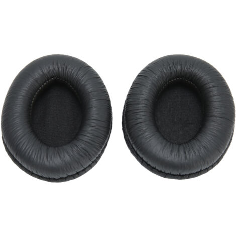 Coussinets de remplacement pour casque Sony MDRNC60 MDRD333 DRBT50, housse d'écouteur noire (1/5)