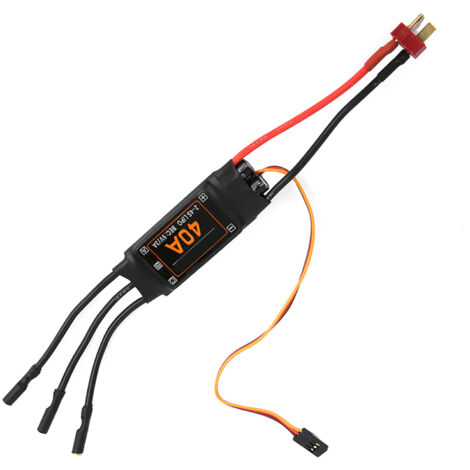 Contrôleur de Vitesse 40A Brushless ESC pour Drone RC FPV, Pièces et Accessoires Noir (1/5)