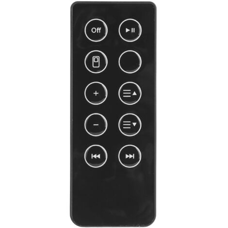 Télécommande de Remplacement Anti-Dérapage pour Barre de Son et Enceintes Stéréo (1/5)
