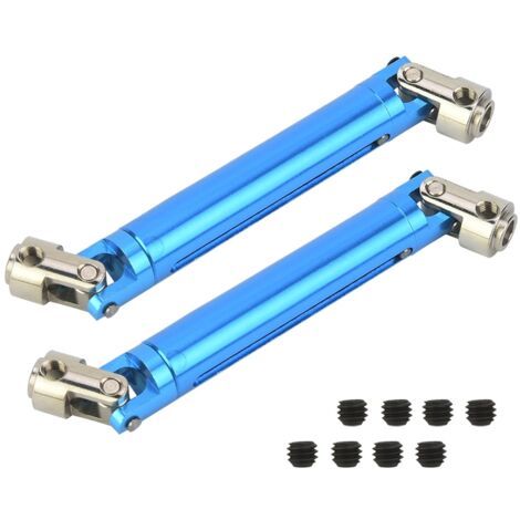 Kit d'Arbre de Transmission en Alliage pour RGT 86100, Pièces Amélioration RC Crawler 1/10 (Bleu) (1/5)