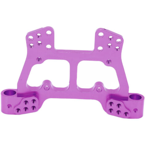 Tour de choc en alliage d'aluminium avant/arrière universel pour voiture RC 1/10 HSP 94111 94188 - Violet (1/5)