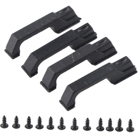 4 Poignées de Porte en Plastique Simulées pour Voiture RC 1/10 Traxxas TRX-4 D90 Axial SCX10 Crawler (1/5)