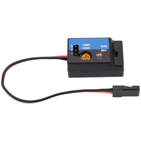 Gyroscope Auxiliaire Haute Stabilité pour Voiture RC Drift - Compatible WPL D12 (1/5)