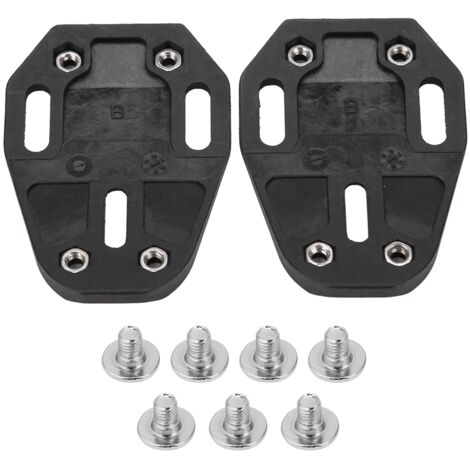 1 Paire de Protège-Cale Rapide pour Chaussures de Vélo, Adaptateur Compatible Speedplay Zero (B)