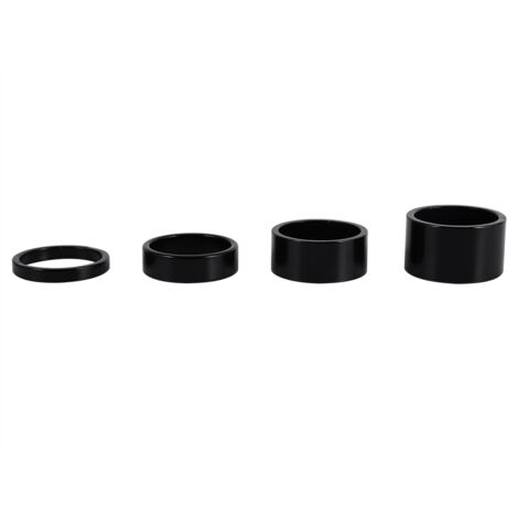 4 Couleurs 4Pcs/Set Rondelles Alliage d'Aluminium 5mm/10mm/15mm/20mm pour Tige de Direction Vélo (1/5)