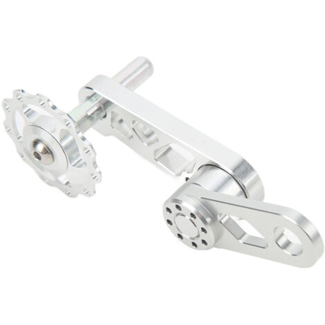 Tendeur de chaîne pour vélo pliant single speed, stabilisateur en alliage d'aluminium, argenté (1/5)