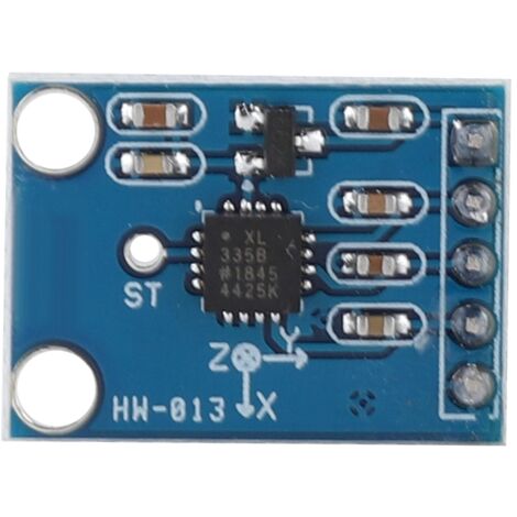 Module accéléromètre analogique ADXL335 3 axes pour Arduino - Capteur de mouvement angulaire (Soudé) (1/5)