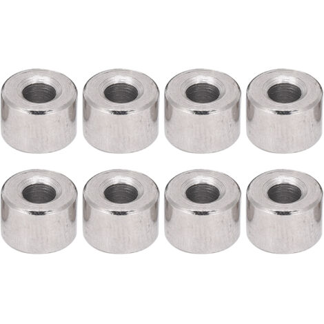 8 Pièces Colonnes en Acier Rond pour Modèles RC 1/10 HPI, HSP, Axial, Tamiya, Redcat, Himoto, Kyosho (1/5)