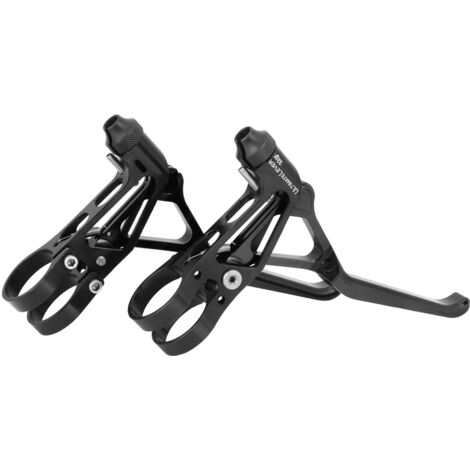 Poignée de Frein V Ultra-Légère CNC pour Vélo de Route Pliable - Accessoire Vélo Noir (1/5)