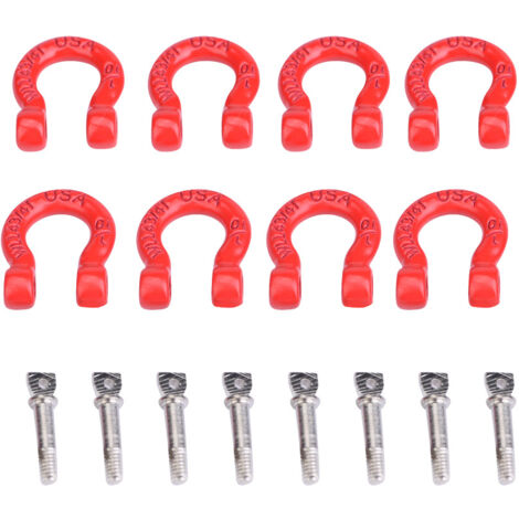 8 Pièces de Pièces de Métal Assemblé pour Attelage de Sauvetage RC Voiture Grimpeuse (1/5)