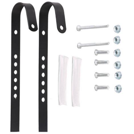 Panier avant réglable pour vélo électrique, cadre robuste avec crochet de libération rapide et multifonctionnel. (1/5)