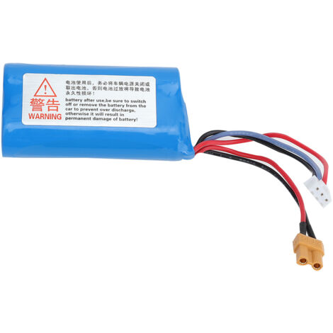 Batterie lithium pour voiture RC, accessoire de remplacement compatible avec véhicule de chantier excavateur 1580. (1/5)