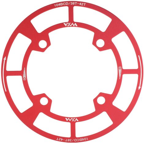 Plateau de Vélo en Alliage d'Aluminium, Protection Anti-Rayures et Anti-Poussière, Accessoires de Remplacement pour Bicyclette (1/5)