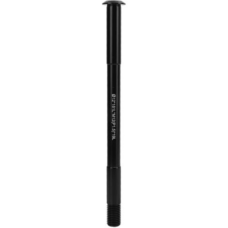 Axe de roue en alliage d'aluminium pour vélo de route et VTT, pièce de rechange Φ12x181L, filetage M12x1.5x19L