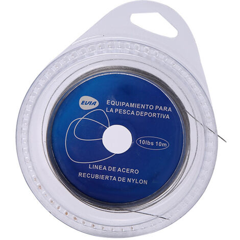 Fil d'acier tressé 7 brins 10m haute résistance pour pêche en mer (10lb) (1/5)