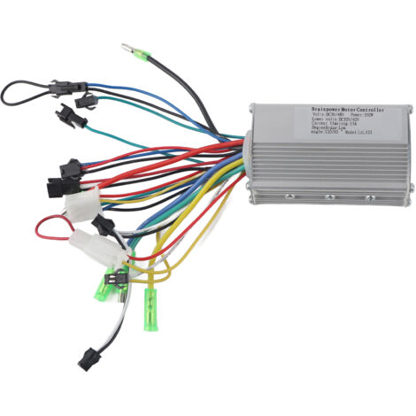 Contrôleur Moteur Sans Balais 350W pour Vélo et Scooter Électrique 36V/48V