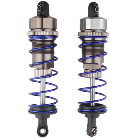 2 pièces Amortisseurs Métalliques pour Voiture RC 1/10, Pièces Détachées Accessoires (105mm) (1/5)