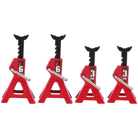 Supports de cric métalliques 6T 3T pour véhicules RC 1/10 Axial Wraith SCX10 D90 - Modélisme tout-terrain (1/5)