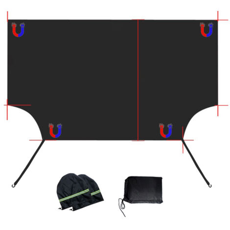 Protection Solaire Magnétique pour VUS et Minibus (1/5)