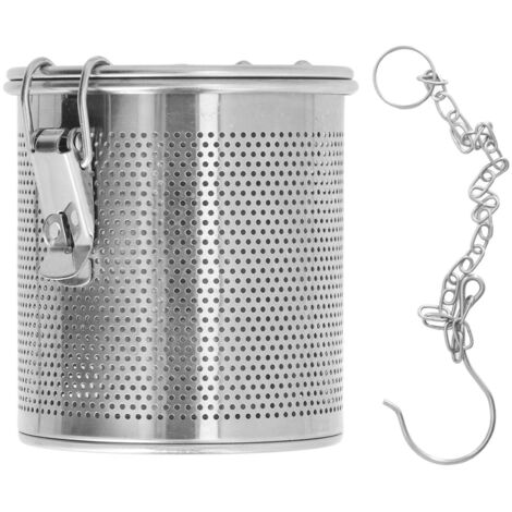 Sachet d'épices en acier inoxydable, filtre à bouillon 0.7L pour soupes et sauces (1/5)