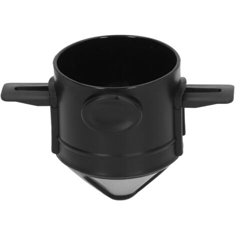 Filtre à Café Réutilisable en Acier Inoxydable 304, Dripper Portable sans Papier avec Poignées pour Voyage (1/5)