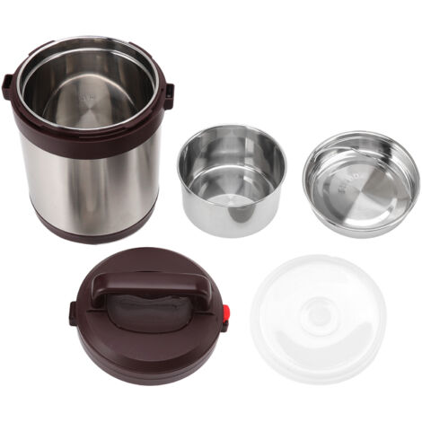 Thermos Repas Isotherme 1,6L en Acier Inoxydable 304 Triple Isolation pour Étudiants et Professionnels (1/5)