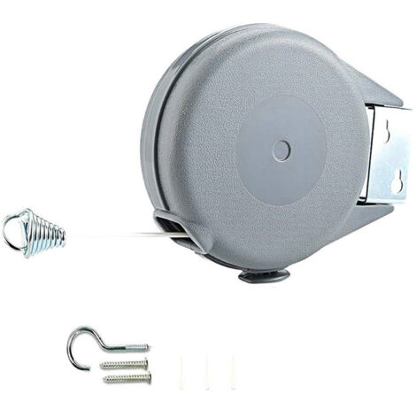 Corde à linge rétractable 15m, capacité 13,6kg, ligne de séchage portable pour camping et voyage (1/5)