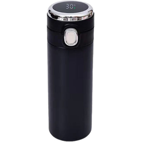 Gourde isotherme intelligente 420 ml en acier inox double paroi avec affichage de température (1/5)