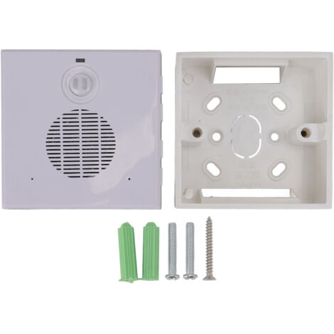Sonnette de Porte à Détecteur de Mouvement Infrarouge, Alarme d'Allée Réglable pour Entreprise Entrepôt 220V (1/5)