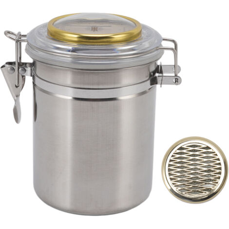 Boîte à cigares étanche en acier inoxydable avec hygromètre, bague en silicone, 96x147 mm pour rangement hermétique (1/5)
