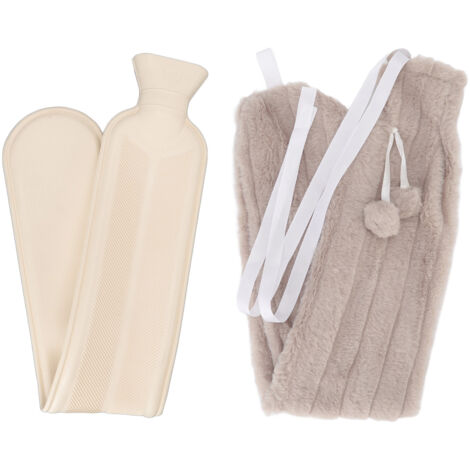 Bouillotte 2000ML Couverture Doudou pour Nuque et Épaules - Chaleur Douce Hiver (1/5)