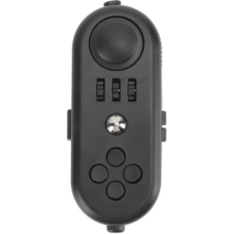Jouet Sensoriel Anti-Stress Portable - Manette de Contrôle Fidget Noir pour Anxiété et Relaxation (1/5)