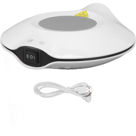 Chauffe-tasse USB à Température Constante pour Café et Thé - Blanc (1/5)