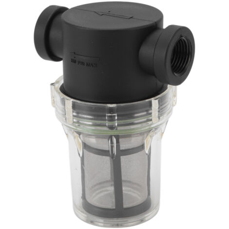 Filtre à Eau Haute Pression G1/2 100 Mailles pour Nettoyeur - Préfiltre à Sédiments pour Arrosage Jardin
