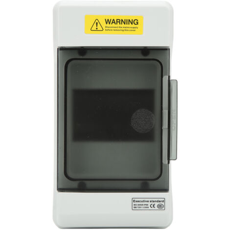 Boîtier de Distribution PV Extérieur IP66 Étanche 4 Voies avec Barre de Cuivre et Disjoncteur (1/5)