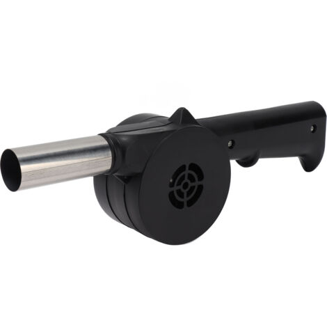 Souffleur à manivelle portable léger pour BBQ, camping, cheminée et feu de camp - Gain de temps et polyvalent (1/5)