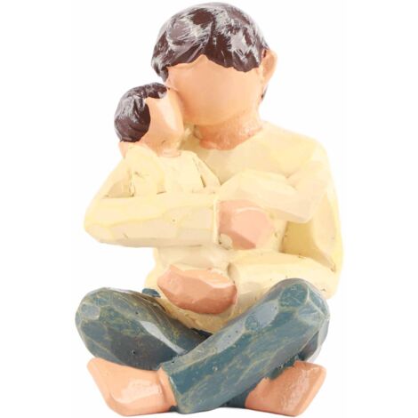 Statue en Résine Arbre de Saule - Figurine Artisanale Décorative (1/5)