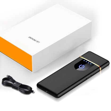 Allume-cigare USB rechargeable écran tactile allumage double face (1/5)