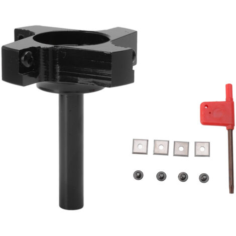 Fraise de surfaçage CNC pour planéité et rainurage, 4 tailles T-type pour dégauchissage et traitement de bord (1/5)